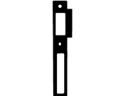 CASMA Timber or Aluminium Strike Plate - Matt Black